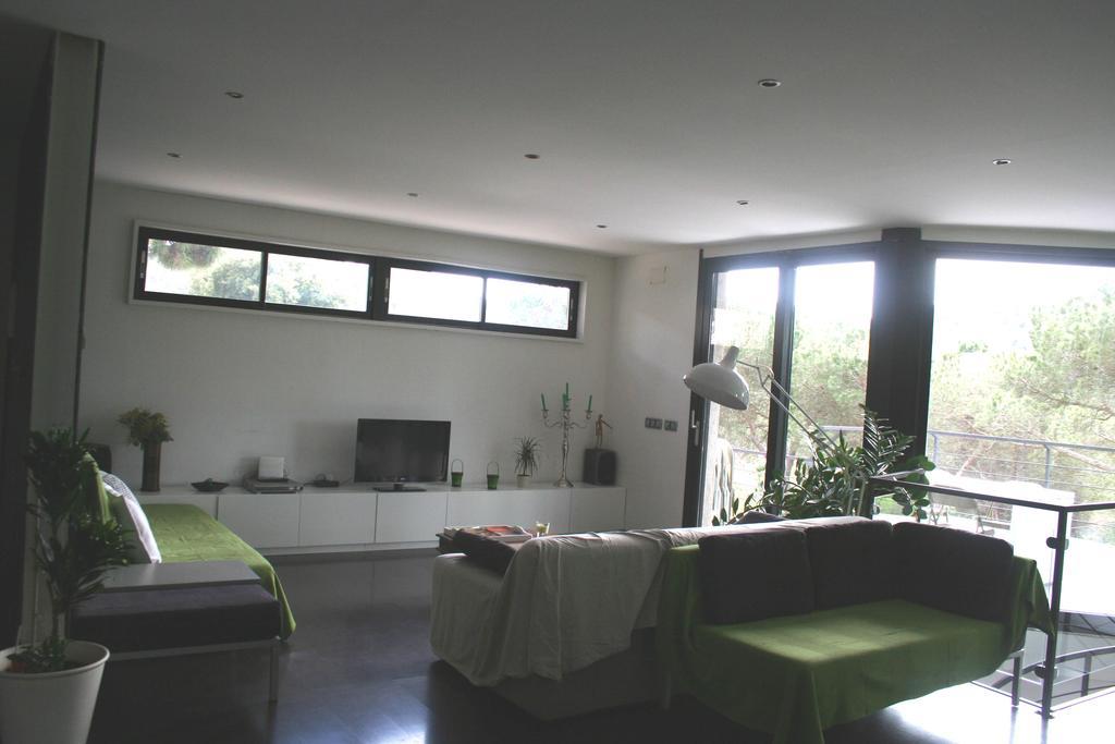 Casa Ceca De La Playa Y Barcelona, Con Piscina Climatizada Y Jacuzzi Vila Vallromanes Quarto foto