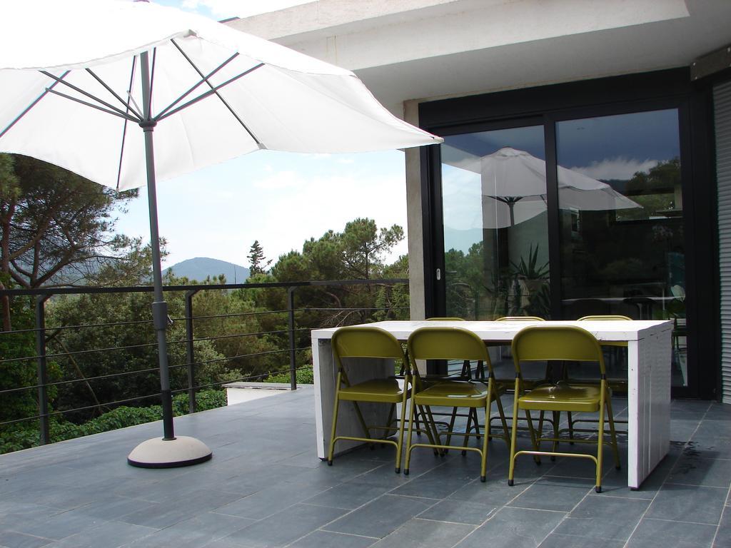 Casa Ceca De La Playa Y Barcelona, Con Piscina Climatizada Y Jacuzzi Vila Vallromanes Quarto foto